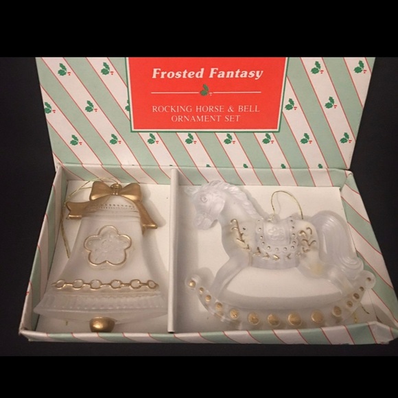 Vintage Frosted Fantasy Ornaments W/ Box - Picture 2 of 4